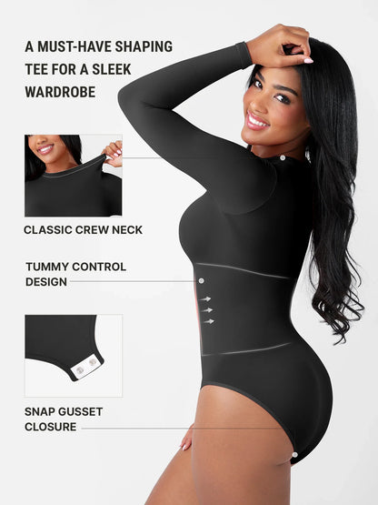 Ultra-Soft Crew Neck Bodysuit