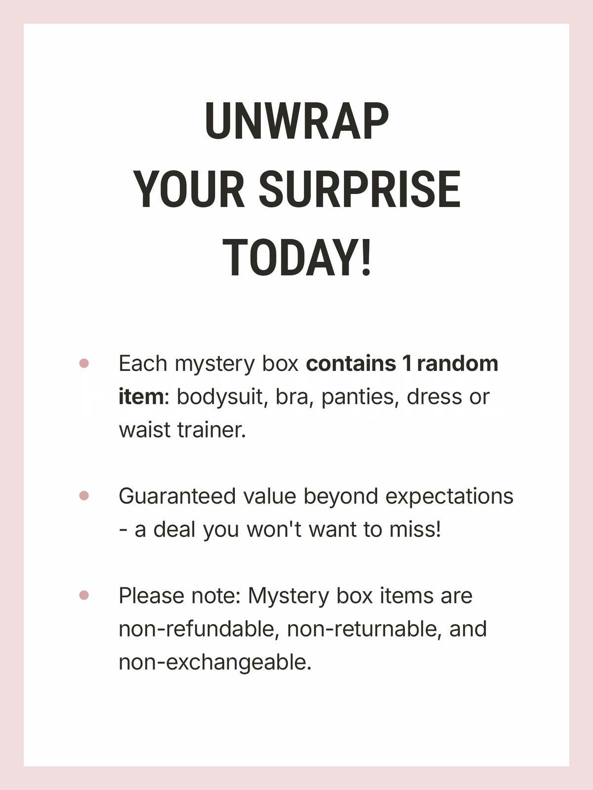 Mystery Gift