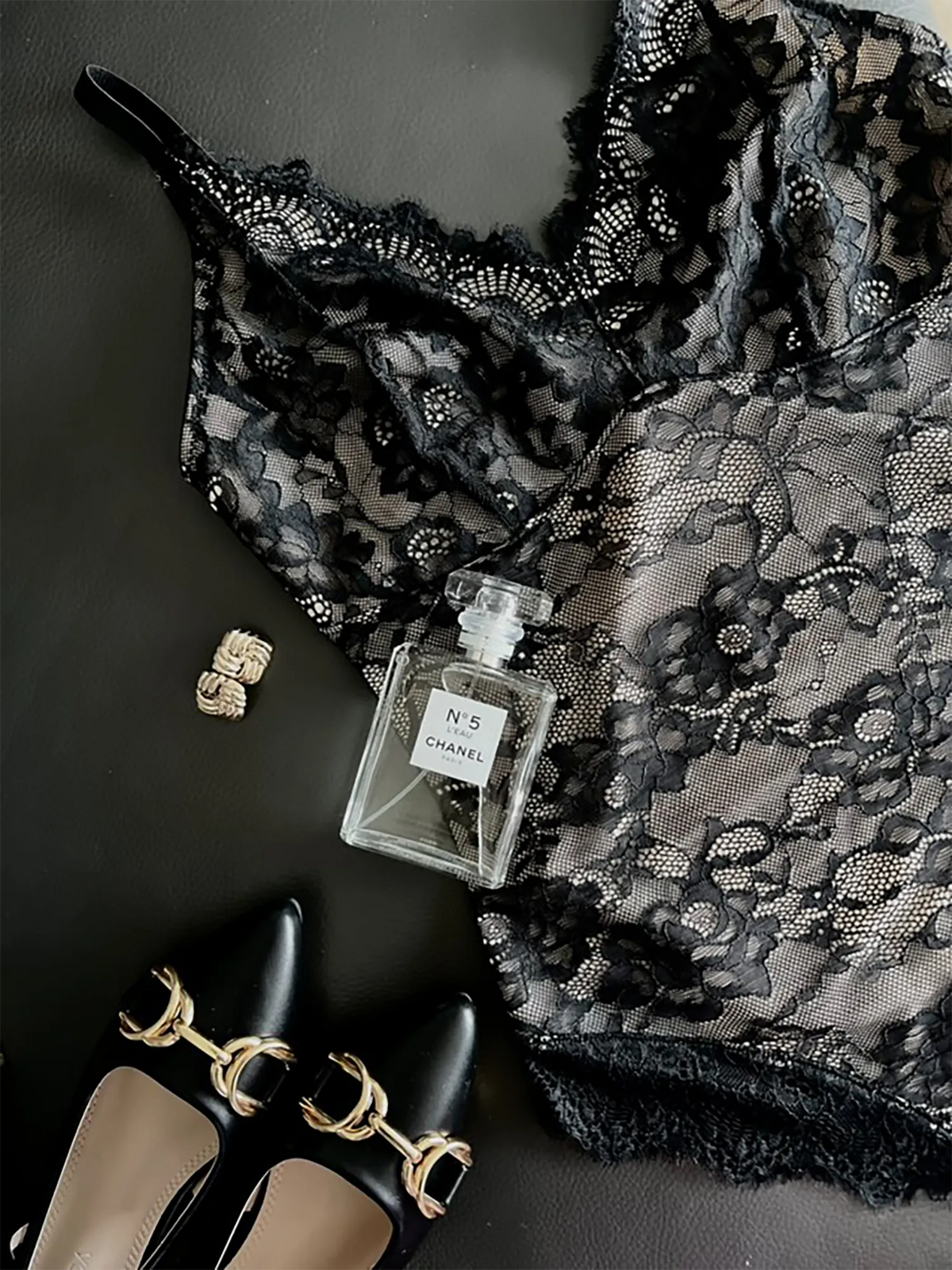 Lace Tummy Control Double-Layer Bodysuit