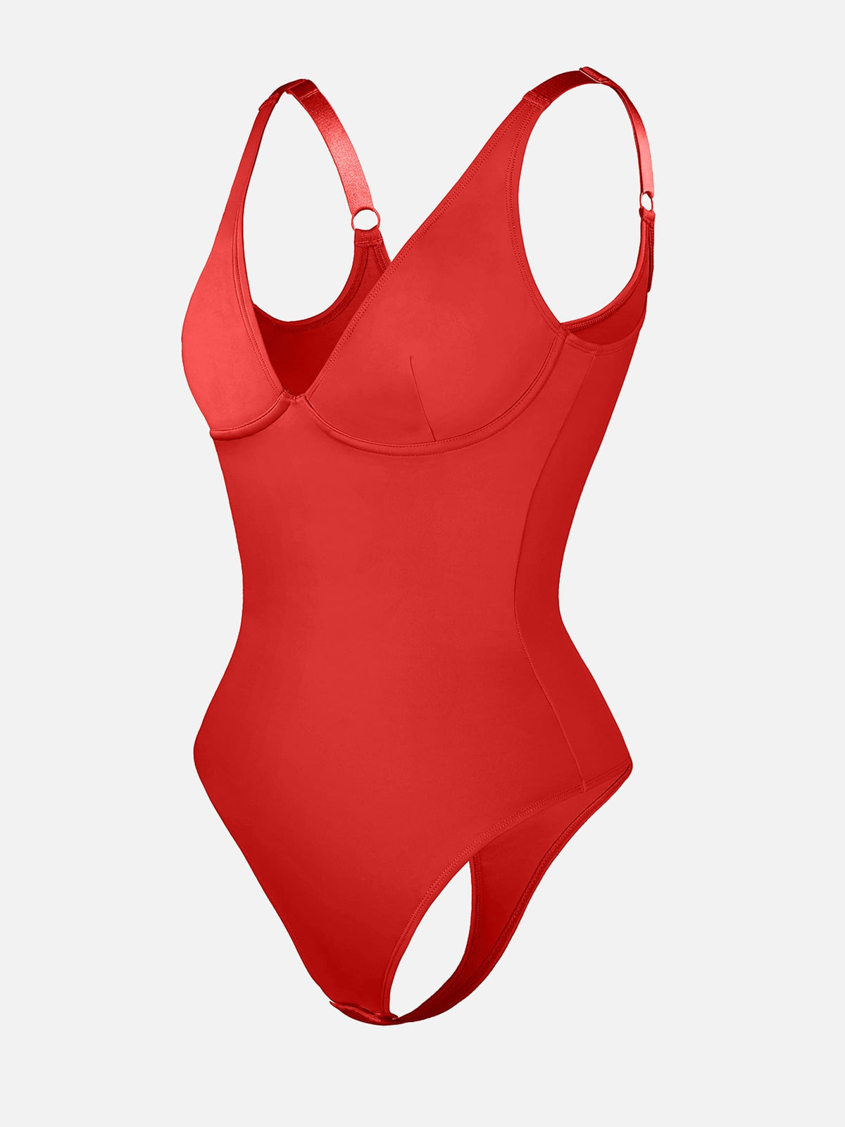2-Pack V-Neck Tummy Control Bodysuit Bundle