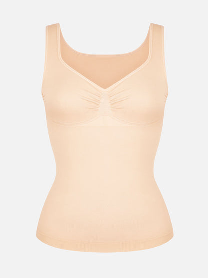 Seamless Tummy Control Wide Strap Tank Top