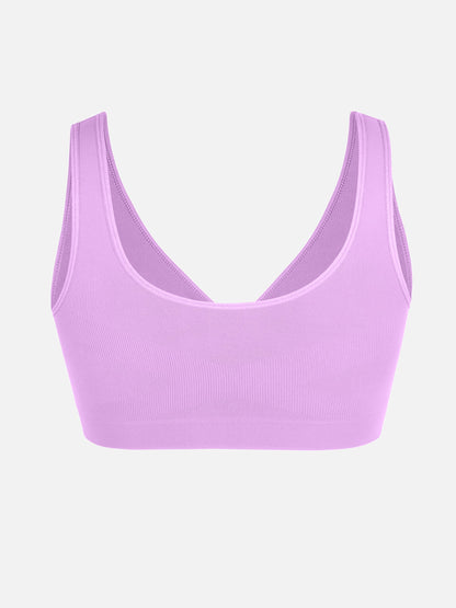 Wire-Free Wide Straps Comfort Bra [BOGO]