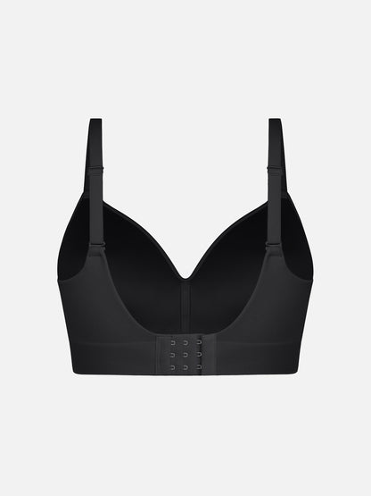 V Neck Shaping Bodysuit + Push-Up Seamless Bra
