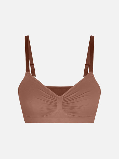 Comfort Wireless Support Seamless Bra