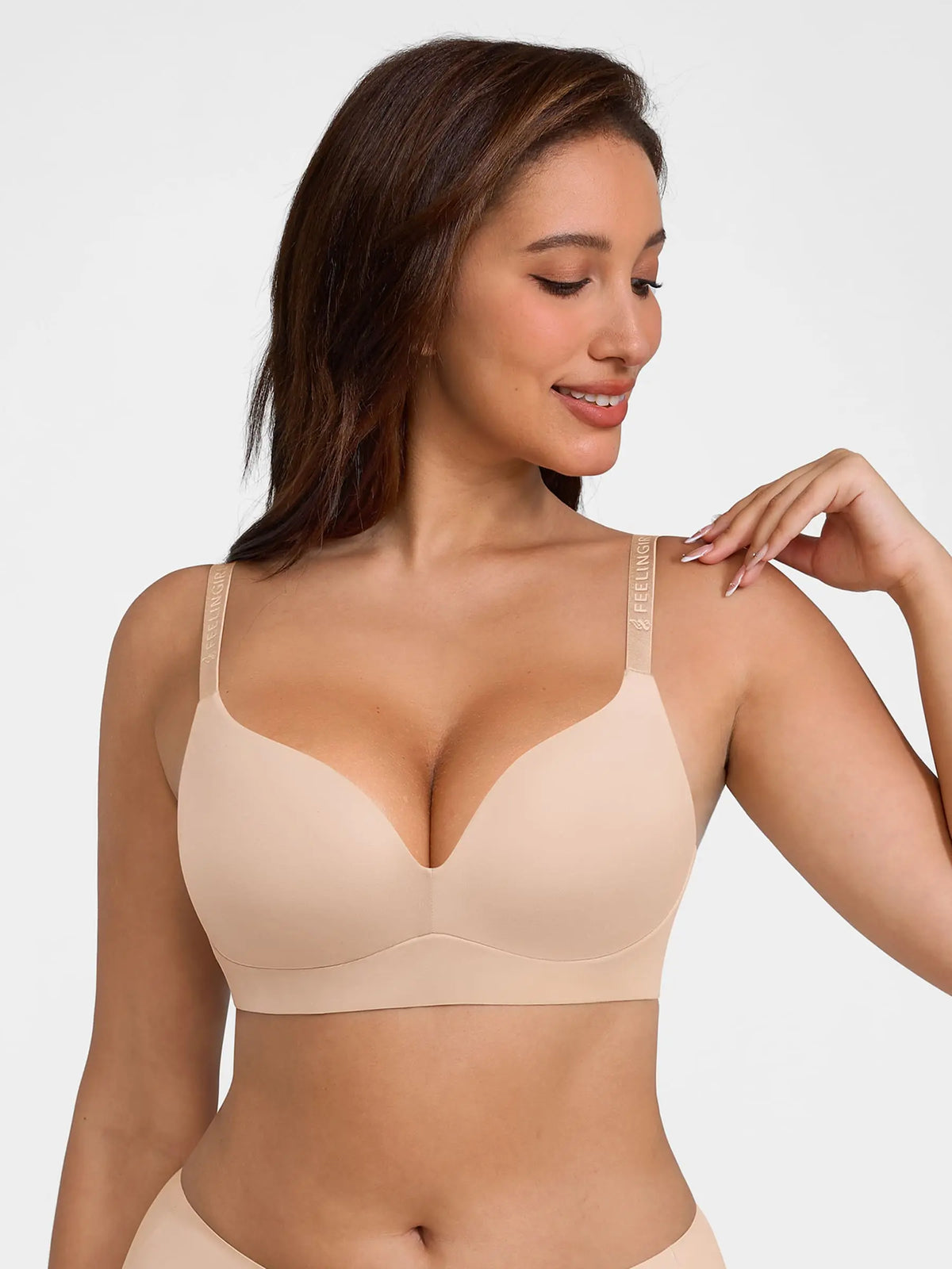 Push Up Soft Wireless Bra