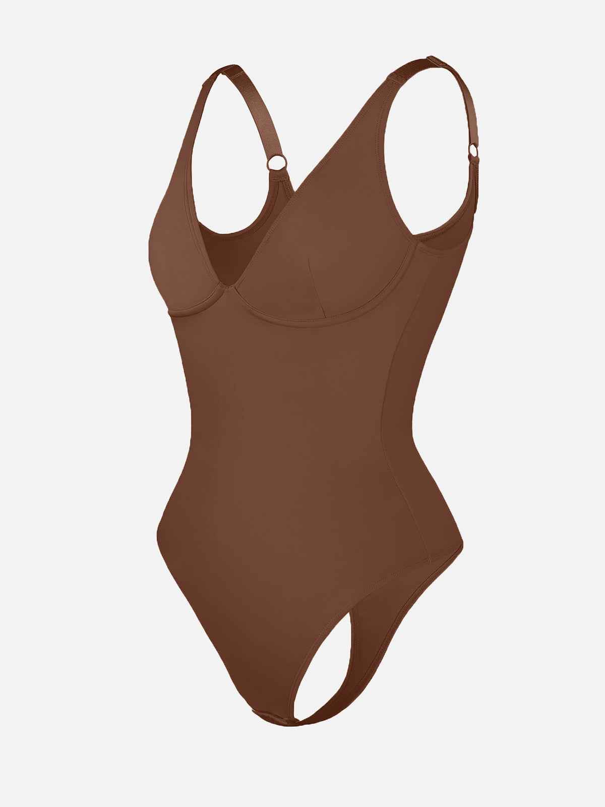 V-Plunge Tummy Control Stretch Bodysuit