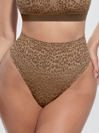 Brown Leopard Print