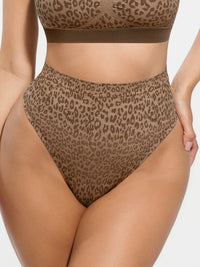 Brown Leopard Print