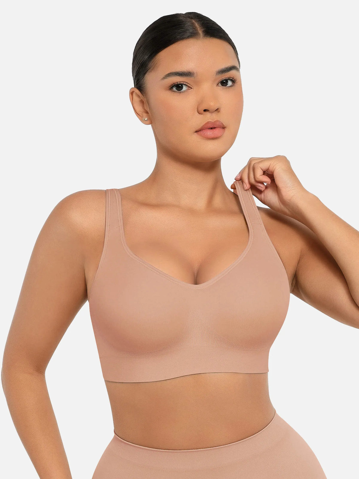Built-In Cup Full Coverage Wireless Bra