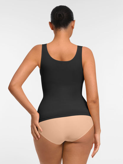 Seamless Tummy Control Wide Strap Tank Top