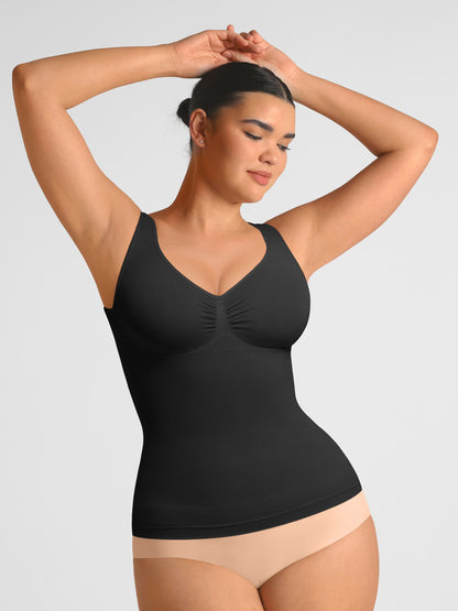 Seamless Tummy Control Wide Strap Tank Top