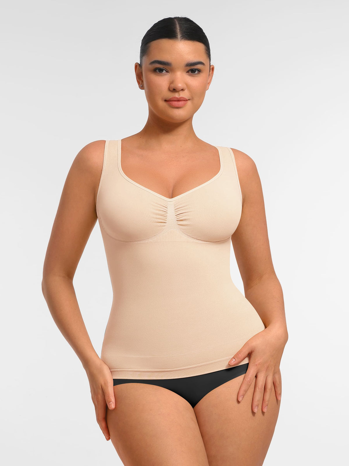 Seamless Tummy Control Wide Strap Tank Top