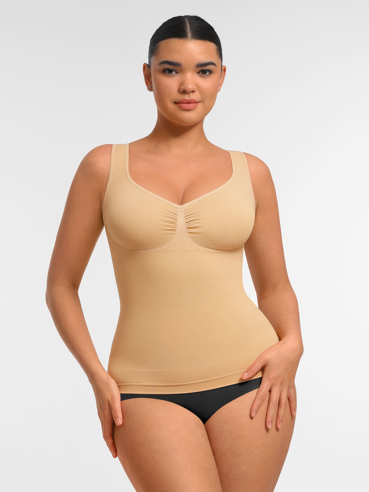 Seamless Tummy Control Wide Strap Tank Top