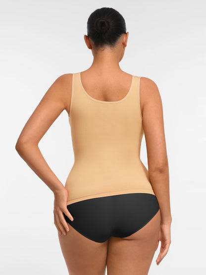 Seamless Tummy Control Wide Strap Tank Top