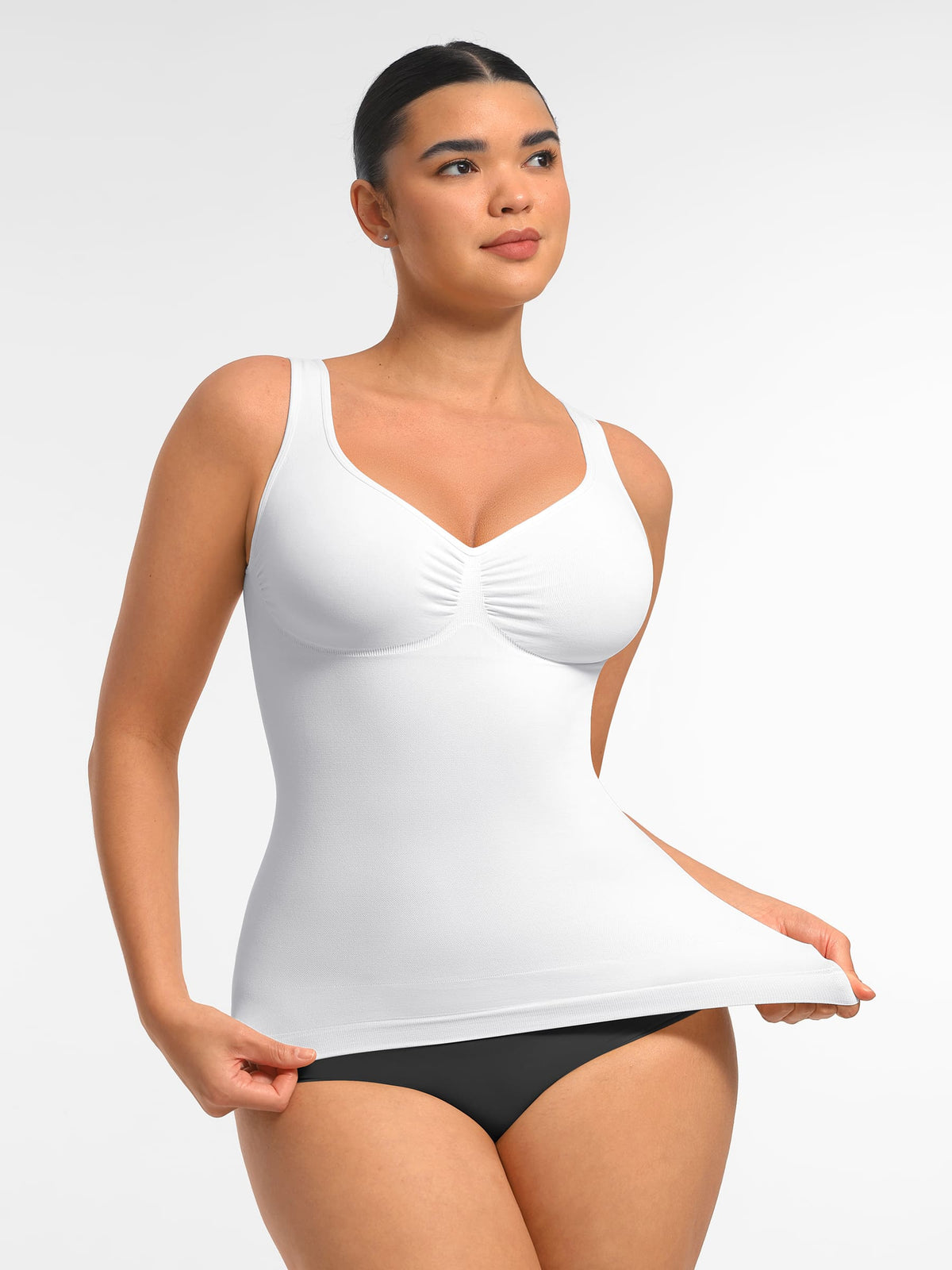 Seamless Tummy Control Wide Strap Tank Top
