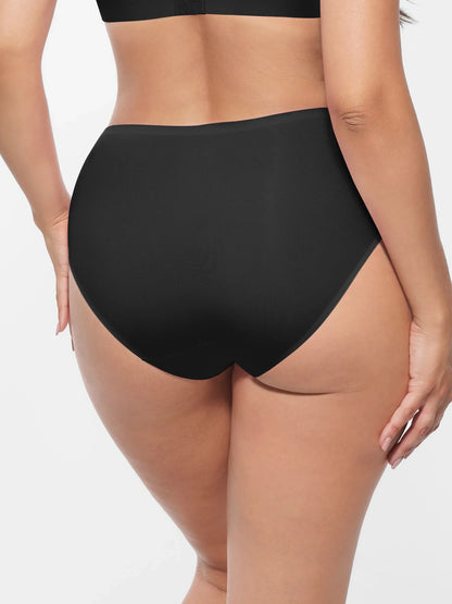 Cloud-Soft Mid-Waist Brief Panties