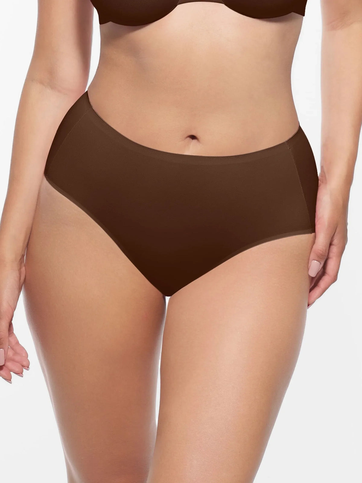 Cloud-Soft Mid-Waist Brief Panties