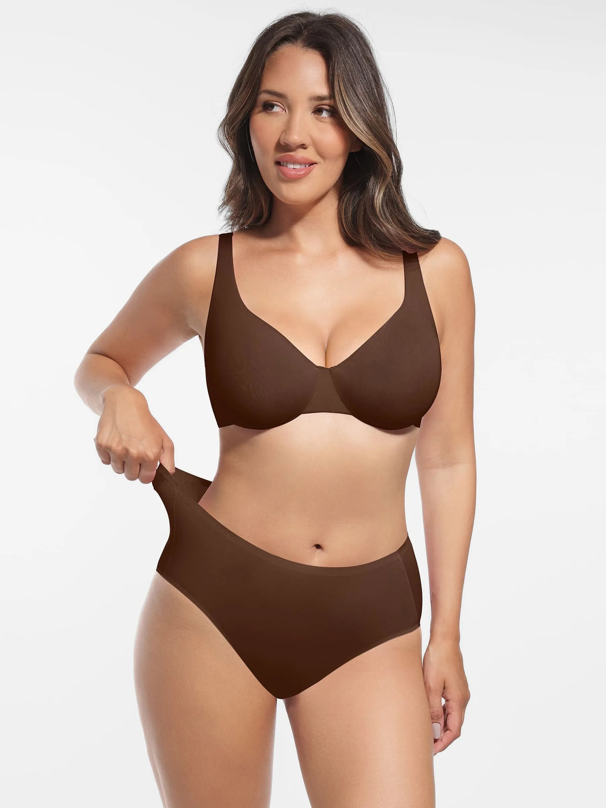 Cloud-Soft Mid-Waist Brief Panties