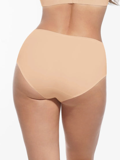 Cloud-Soft Mid-Waist Brief Panties