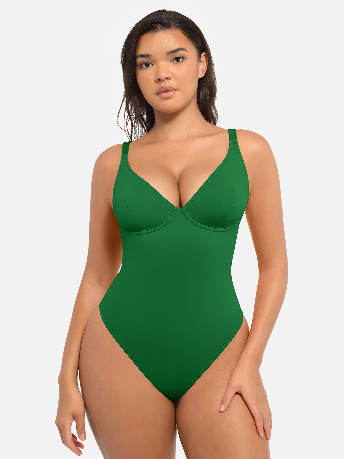V-Plunge Support Bodysuit