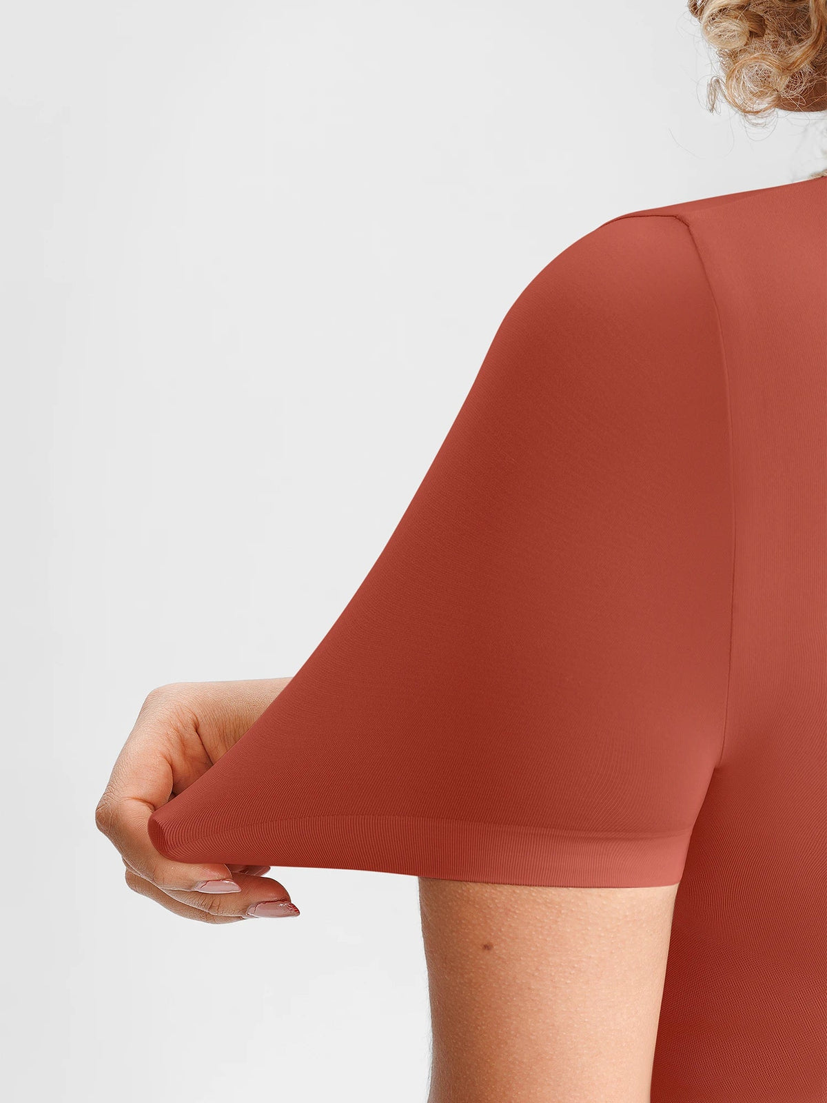 Scoop Neck Buttery Seamless Bodysuit