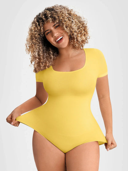 Scoop Neck Buttery Seamless Everyday Bodysuit