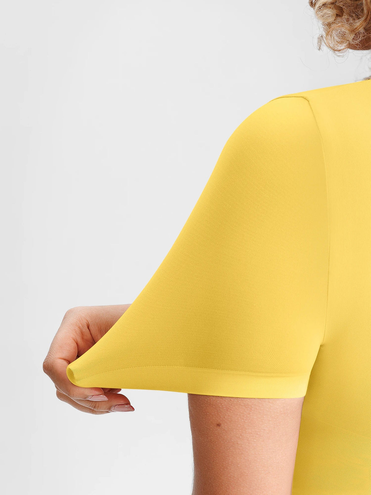 Scoop Neck Buttery Seamless Bodysuit