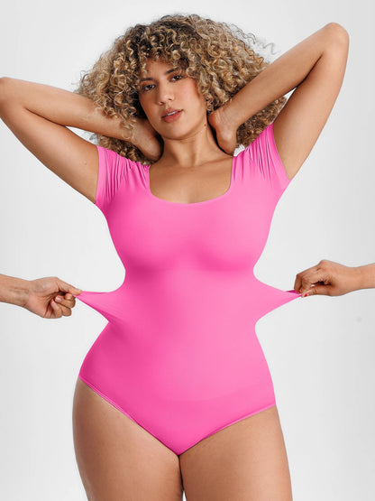 Scoop Neck Buttery Seamless Bodysuit