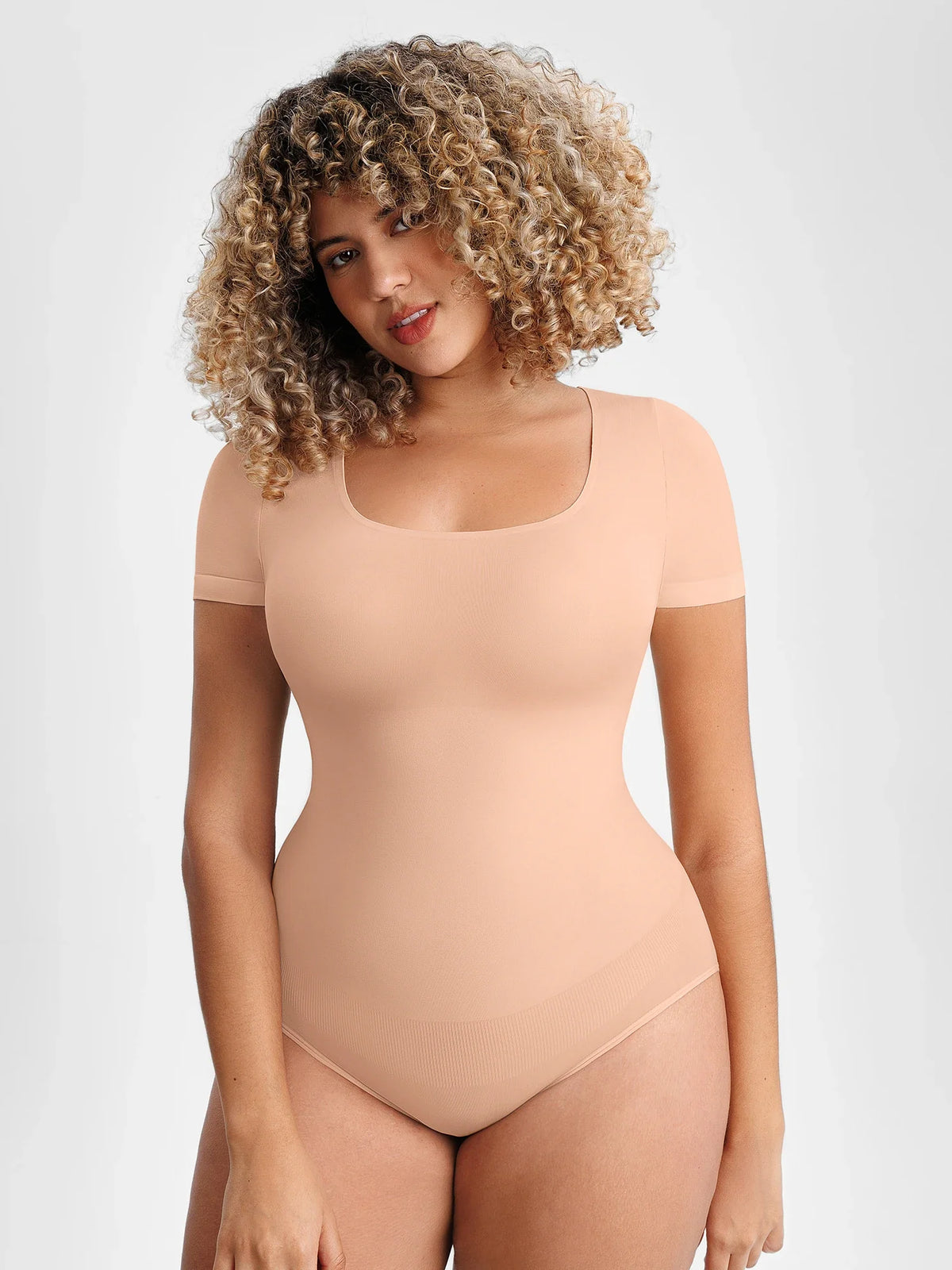 Scoop Neck Buttery Seamless Bodysuit