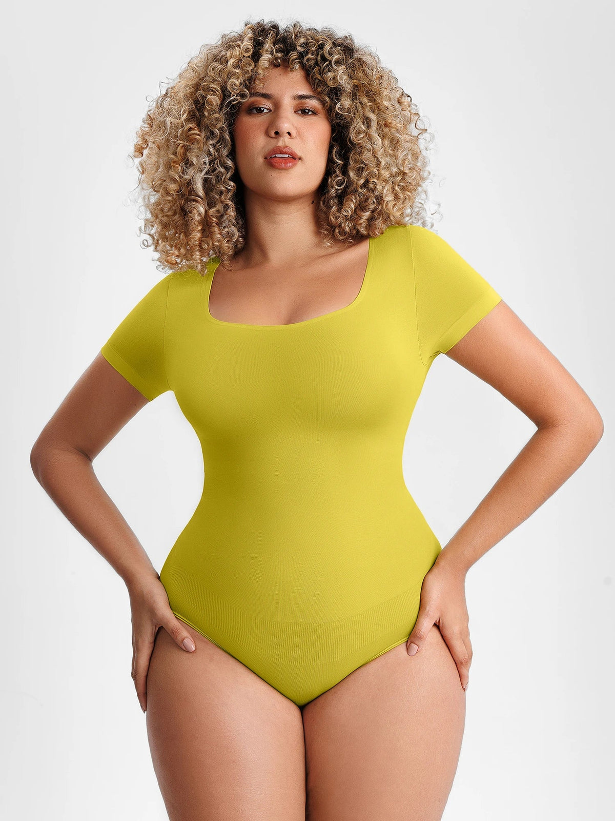 Scoop Neck Buttery Seamless Bodysuit