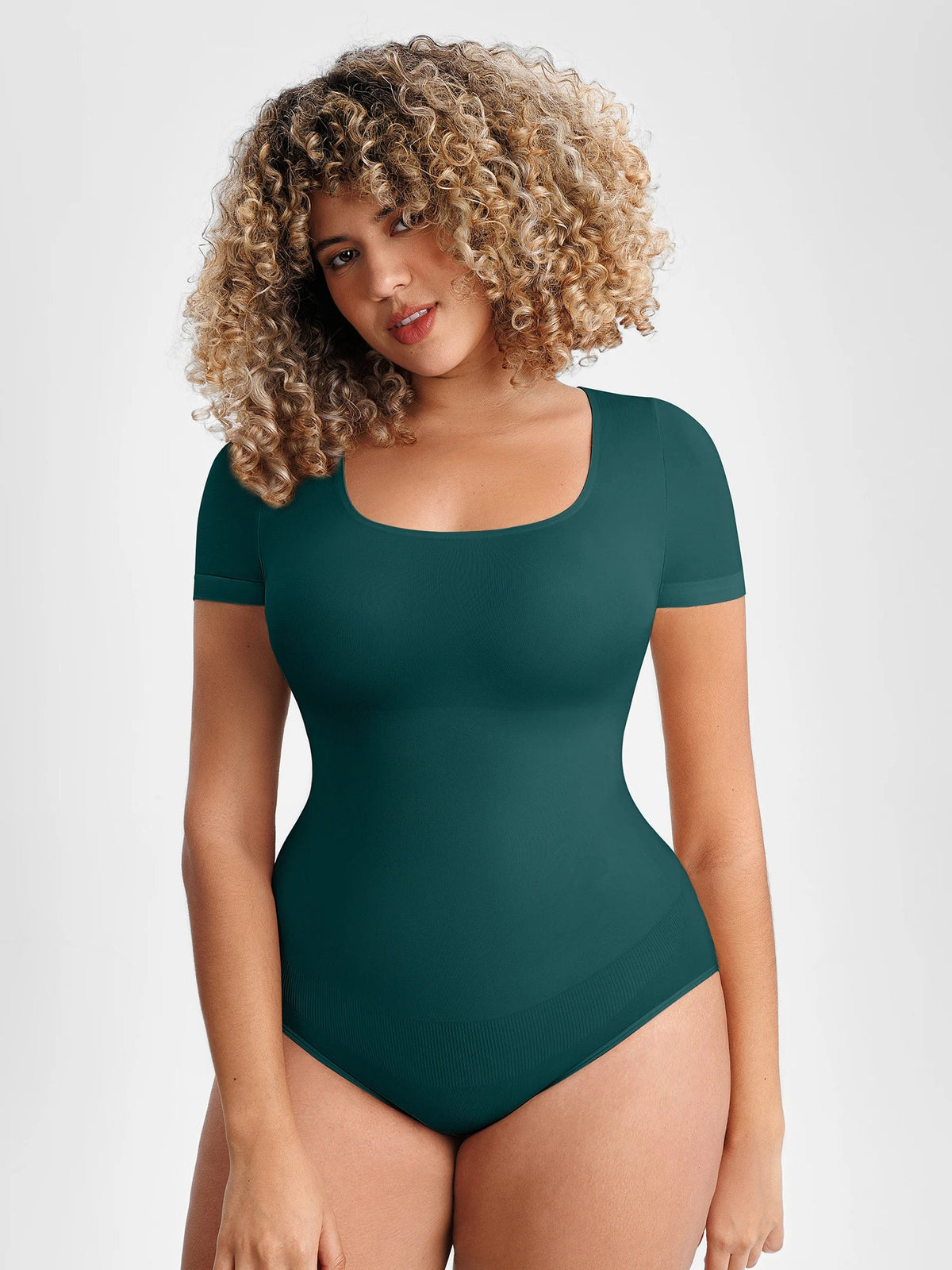 Scoop Neck Buttery Seamless Bodysuit