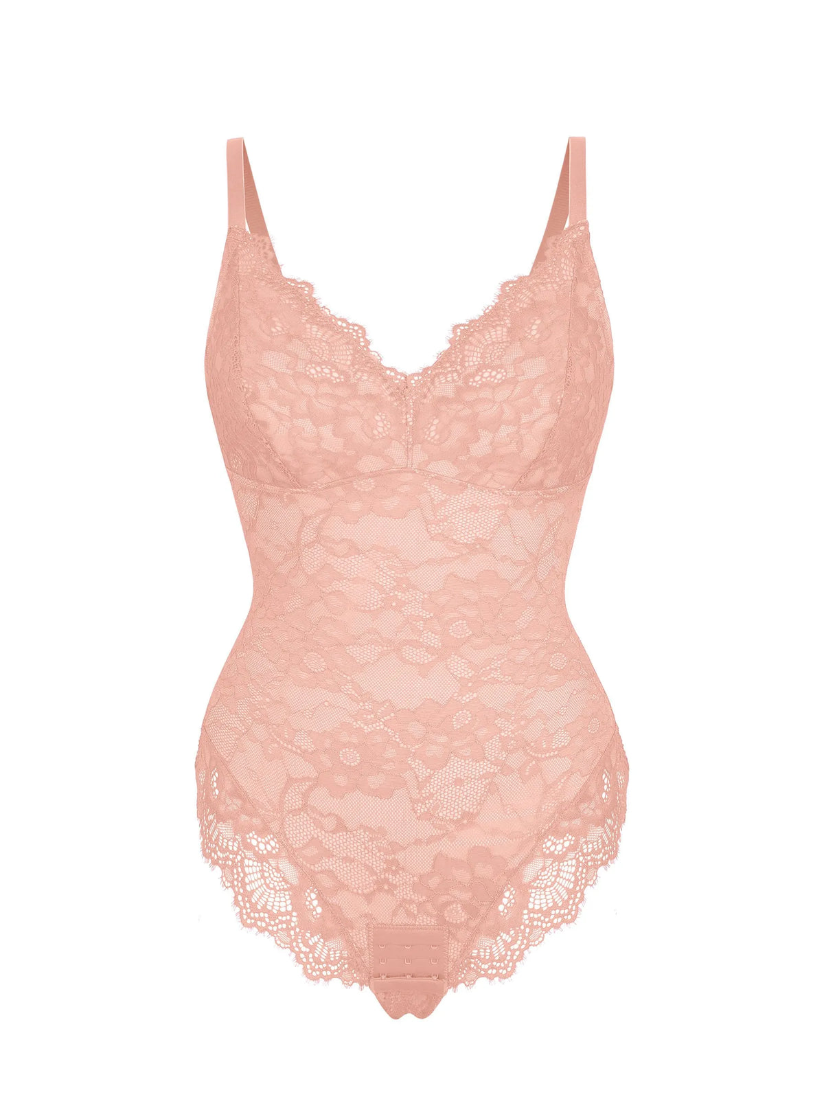 Lace Sculpt V-Neck  Bodysuit