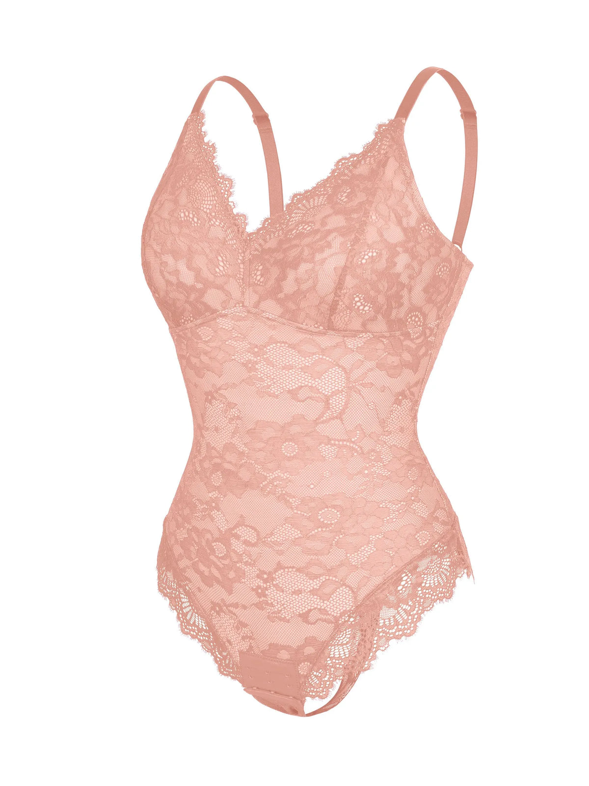 Lace Sculpt V-Neck  Bodysuit
