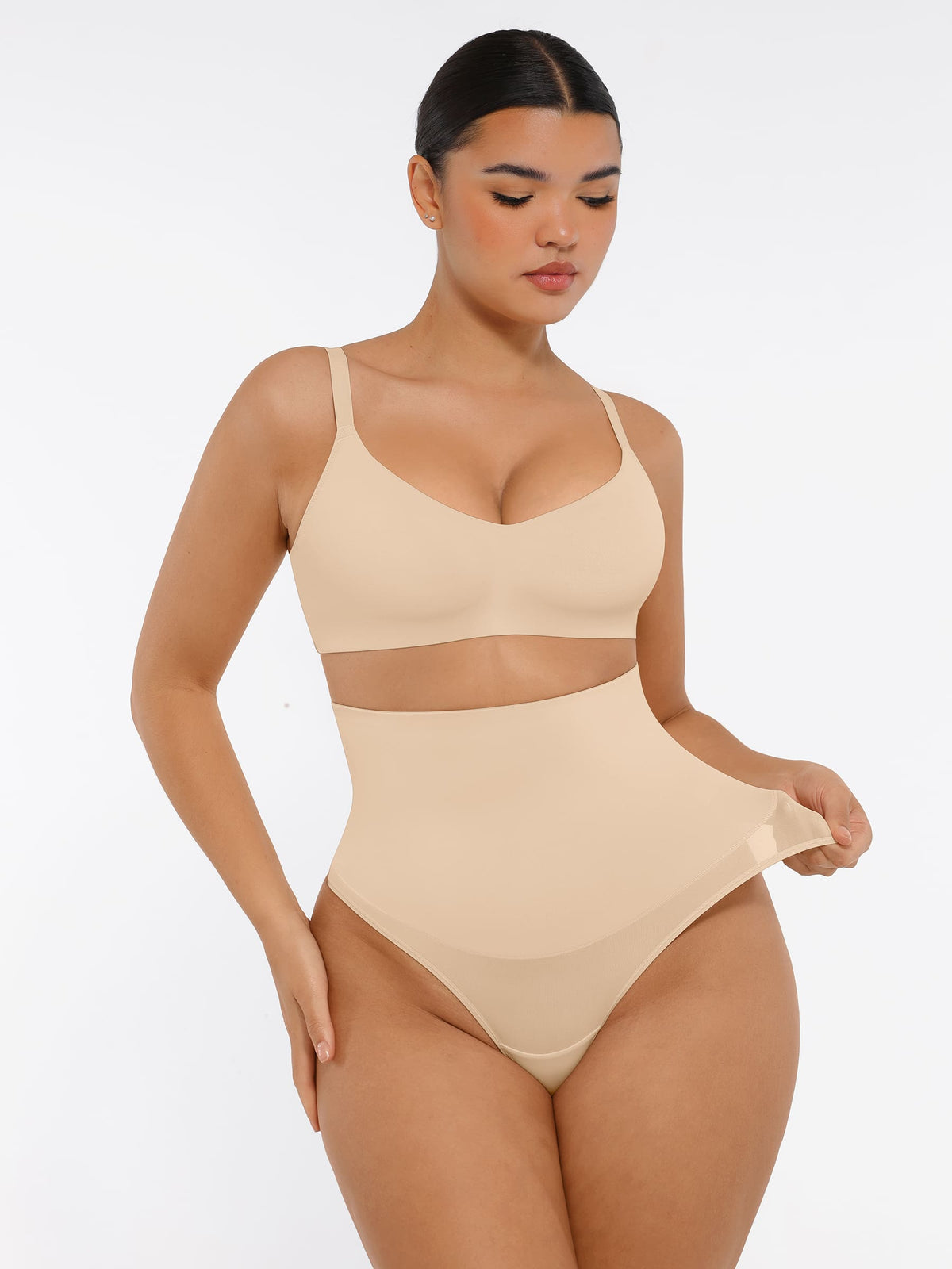 Breathable Tummy Control Thong