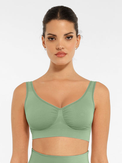 No Underwire Wide Straps Everyday Bra