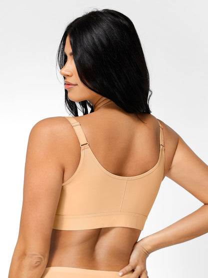 Front-Closure Support Soft Bra
