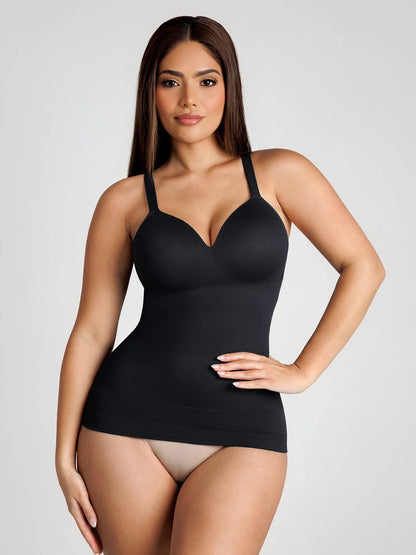 Seamless Built-In Bra Cami Top