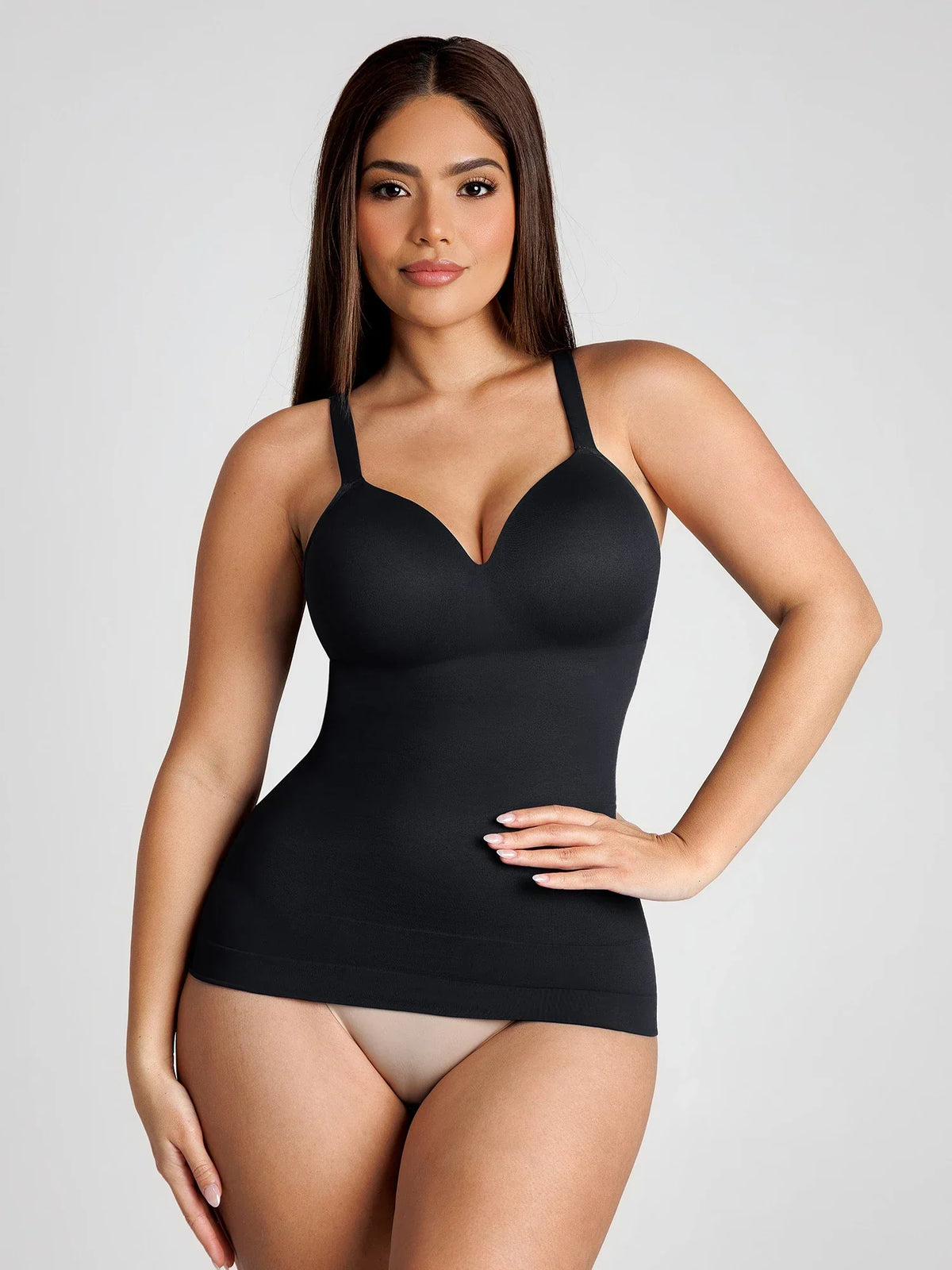 Seamless Built-In Bra Cami Top [BOGO]