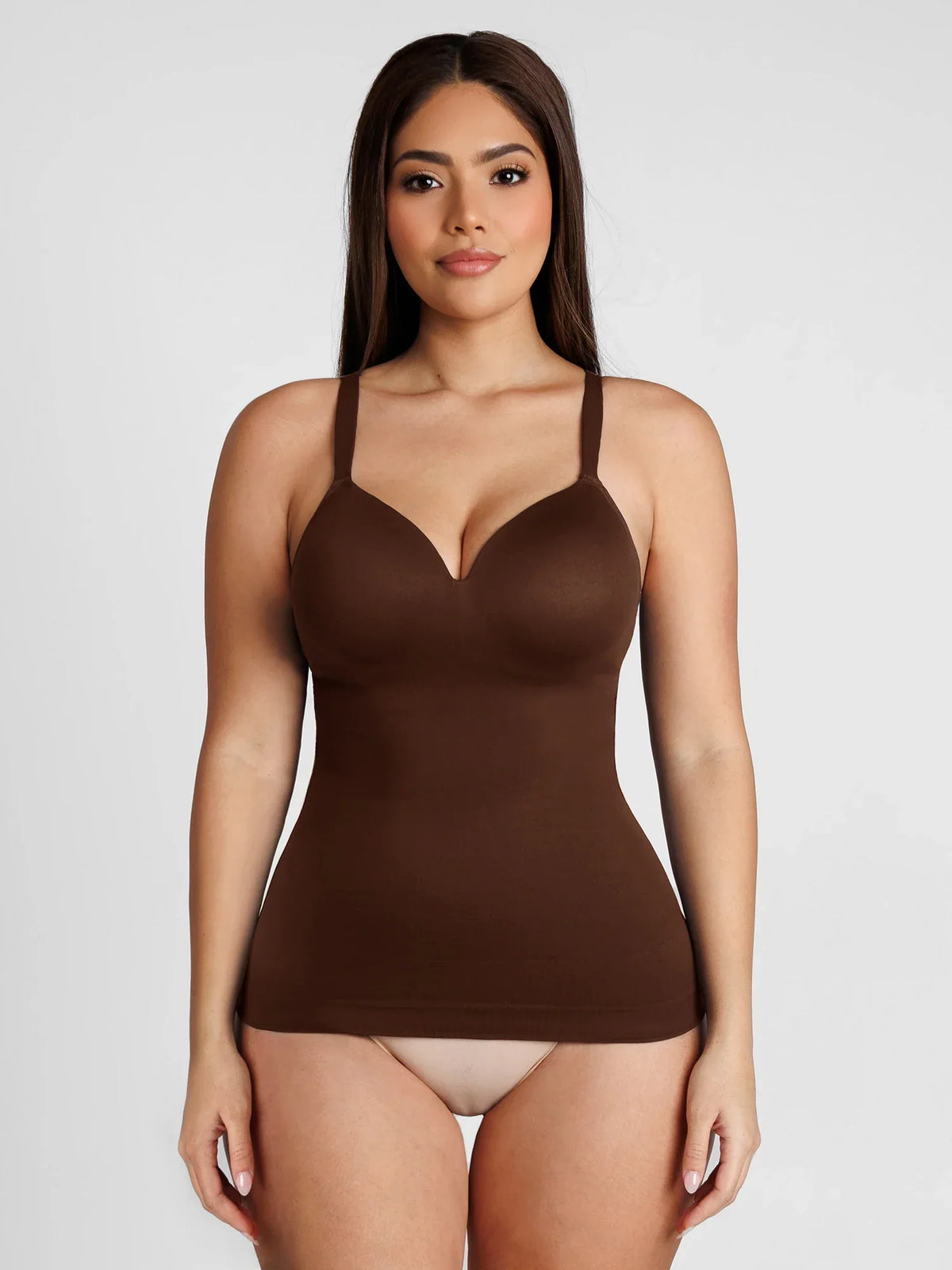 Seamless Built-In Bra Cami Top [BOGO]