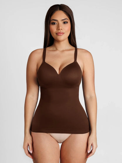 Seamless Built-In Bra Cami Top [BOGO]