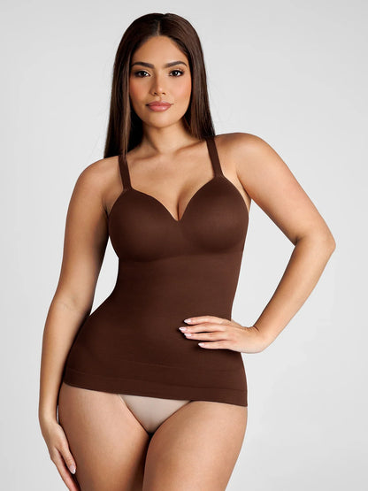 Seamless Built-In Bra Cami Top [BOGO]