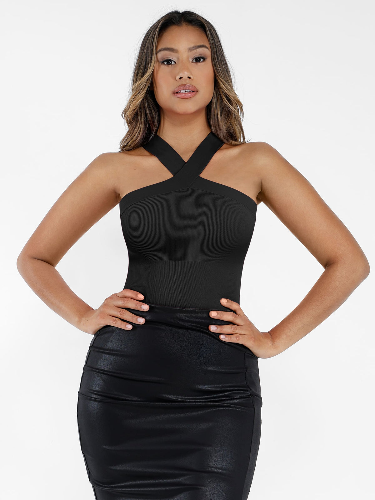 Seamless Crossback Sculpt Bodysuit[BOGO]