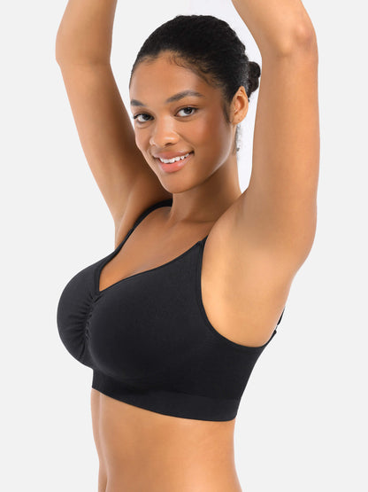 Seamless Everyday Bra with Built-In Padding Bundle