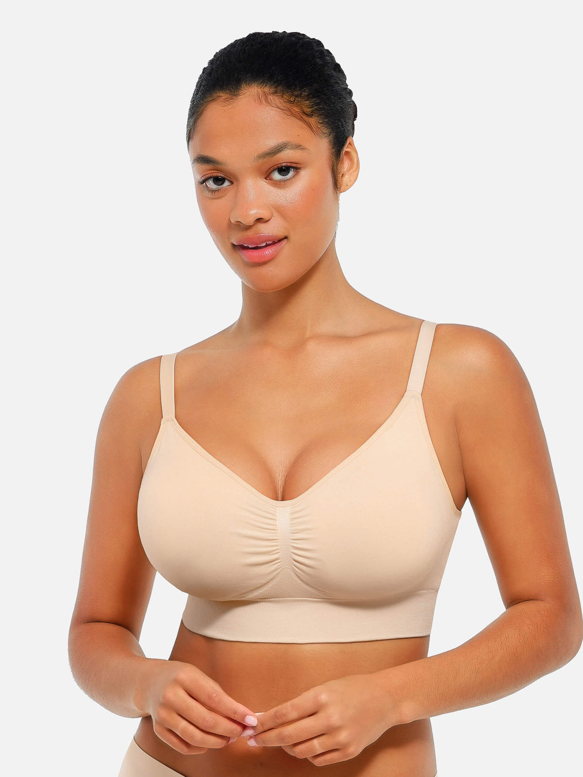 Seamless Everyday Bra with Built-In Padding Bundle