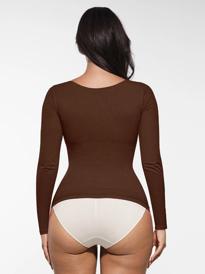 Seamless Long-Sleeve Everyday Shaper Top [BOGO]
