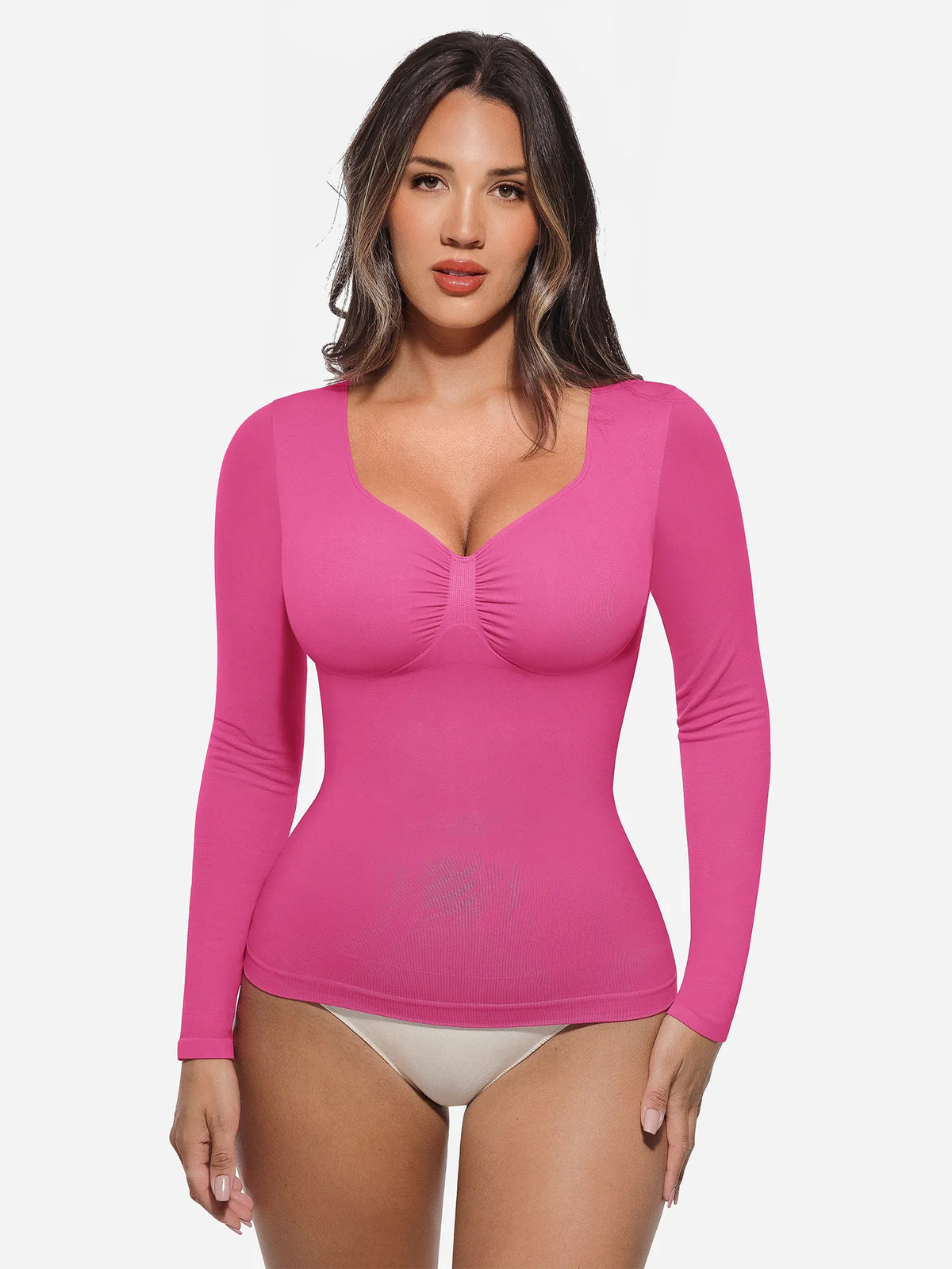 Seamless Long-Sleeve Everyday Shaper Top [BOGO]