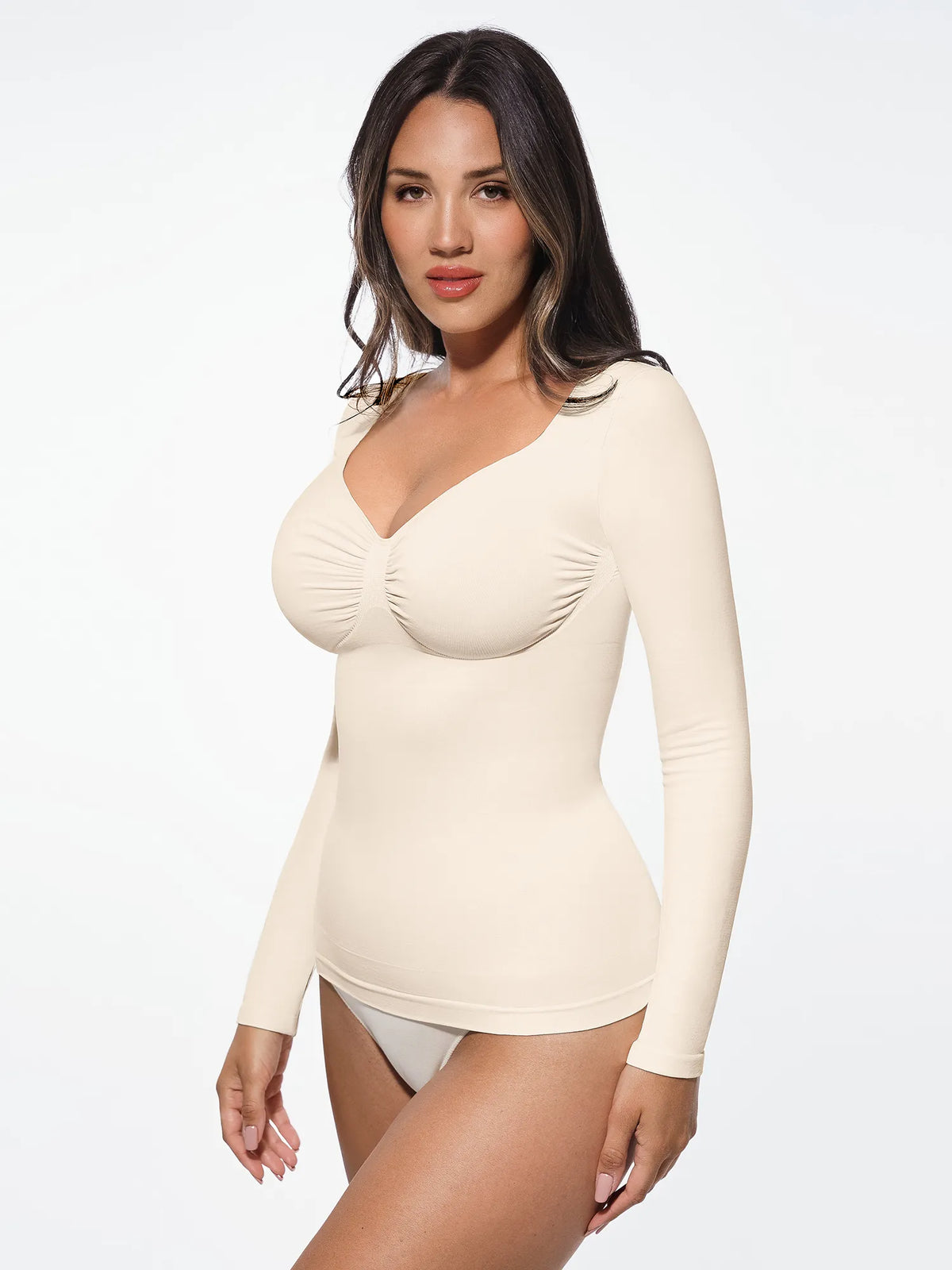 Seamless Long-Sleeve Everyday Shaper Top [BOGO]