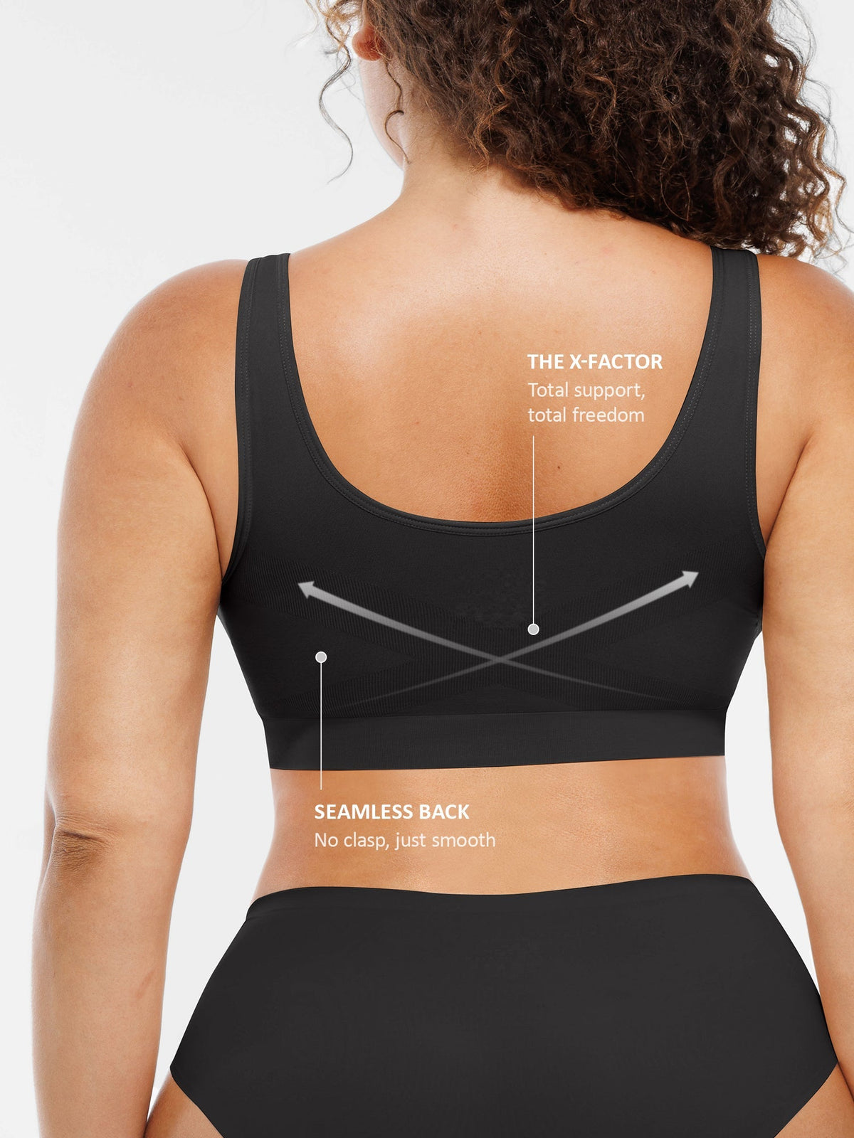 Seamless Wide Straps Everyday Bra