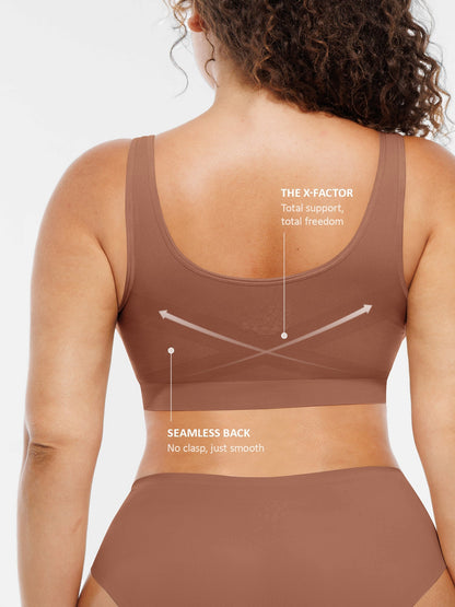 Seamless Wide Straps Everyday Bra