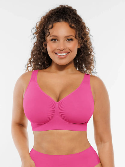 Wire-Free Wide Straps Comfort Bra [BOGO]